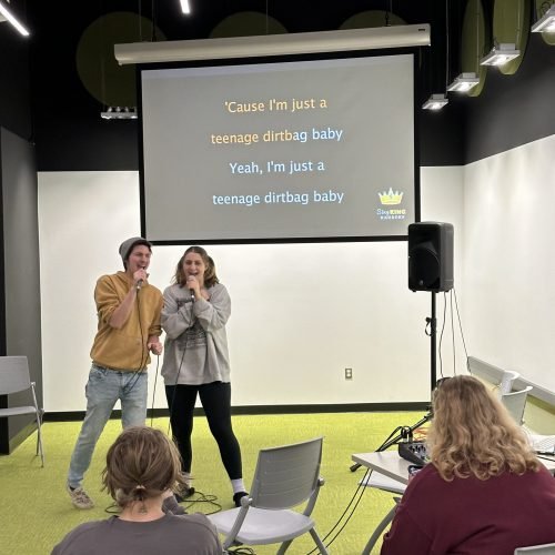 Let's sleigh those high notes! Join us for a winter karaoke wonderland at ACC East campus.  Let's warm up those vocal cords and spread some holiday cheer!